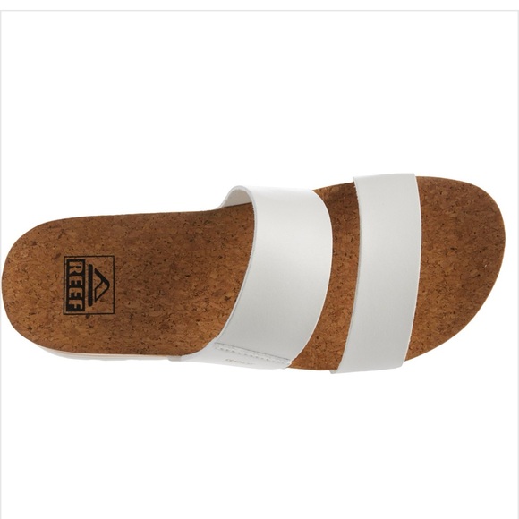Reef | Women's WHITE CLOUD Cushion Vista Hi Slides | Size: 11 - Picture 5 of 7